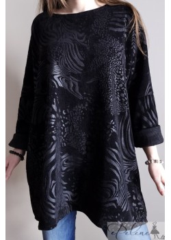 Nauja reljefinė didelio dydžio tunika